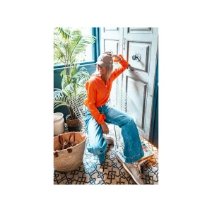 Grungemama Blouse Banditas Kovan Orange