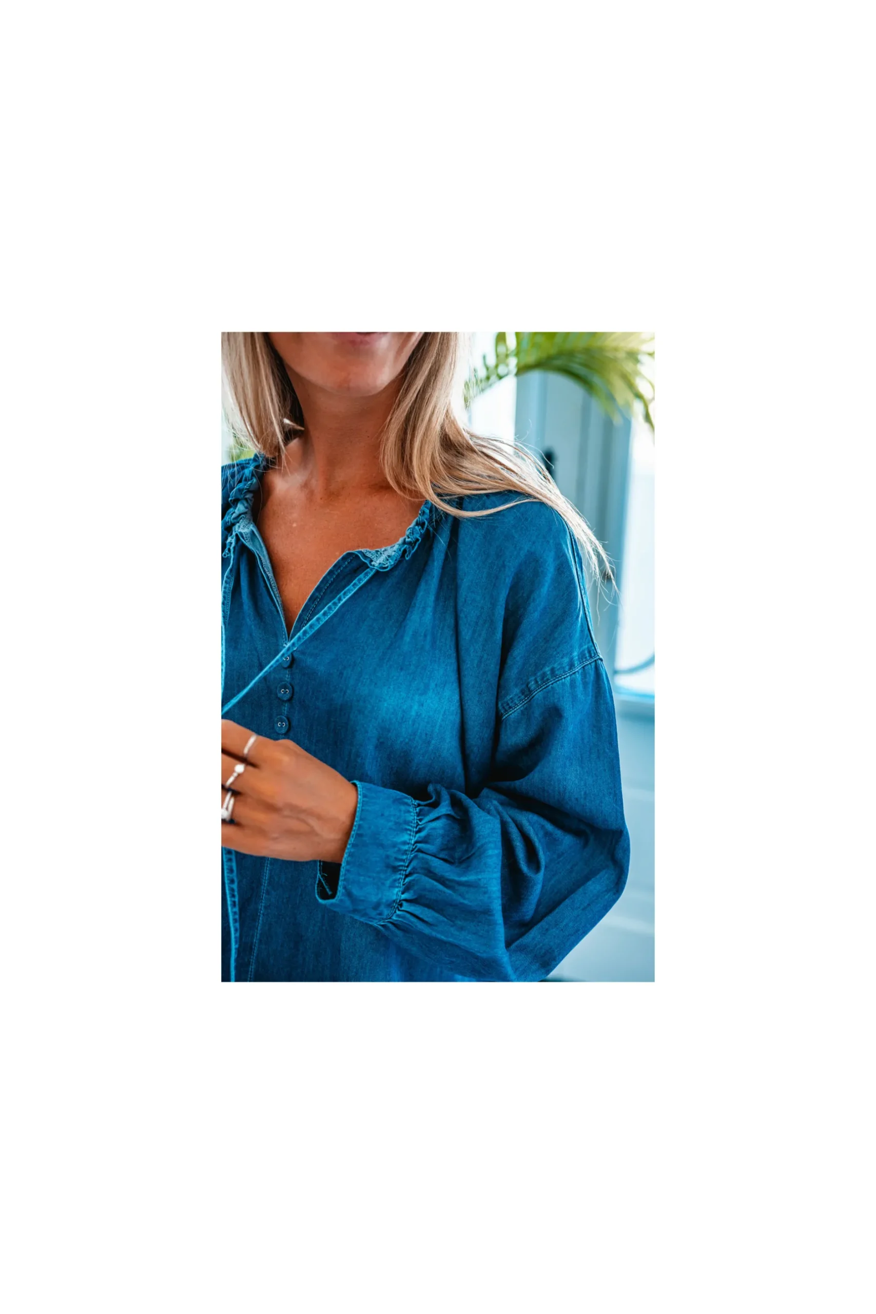 blouse_mely_bleu_denim_0.webp Grungemama Blouse Mely Bleu Denim