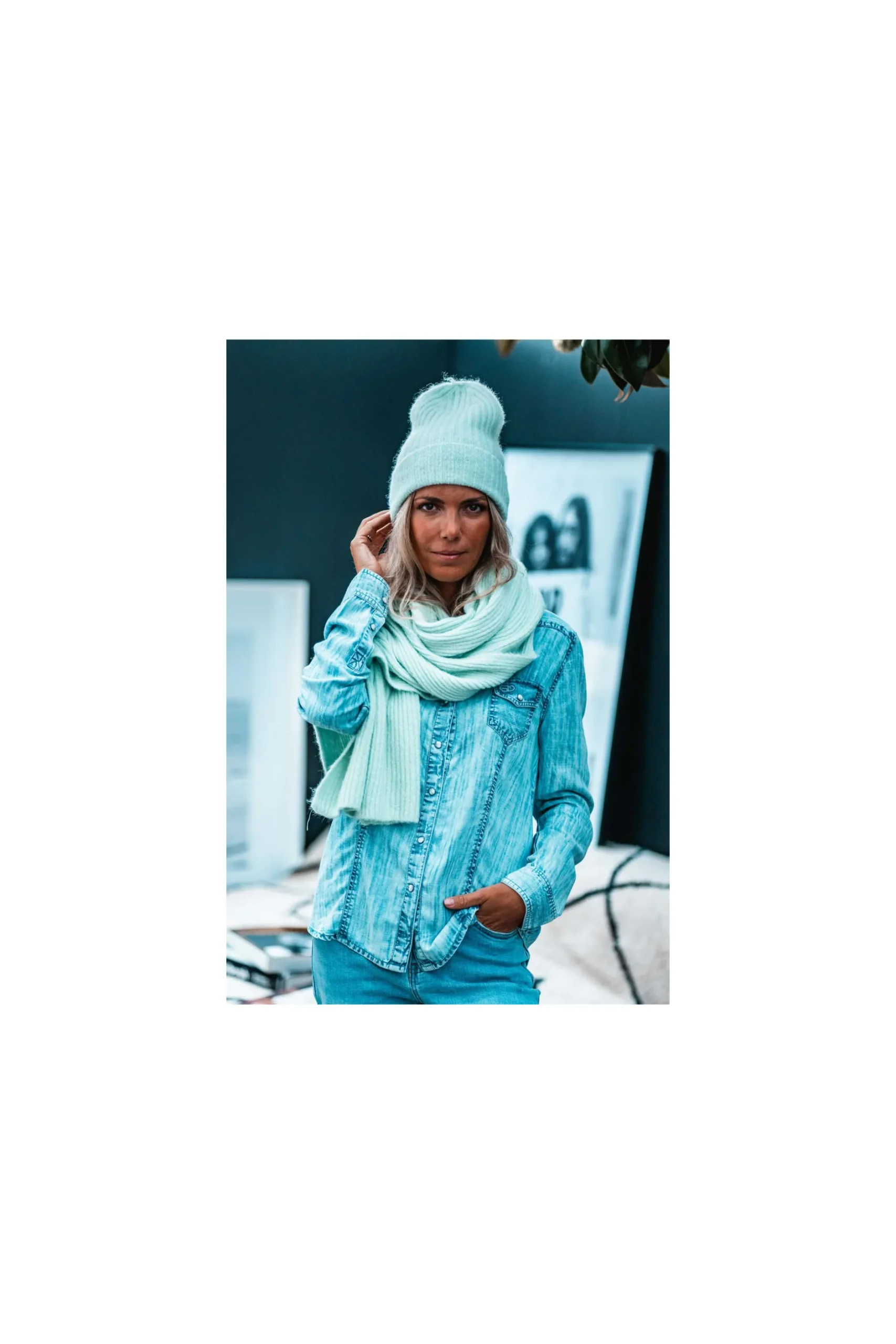 bonnet_grungemama_lovely__6.webp Grungemama Bonnet Lovely Vert D'eau