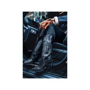 Grungemama Bottes Texana Noir