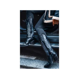 Grungemama Bottes Texana Noir