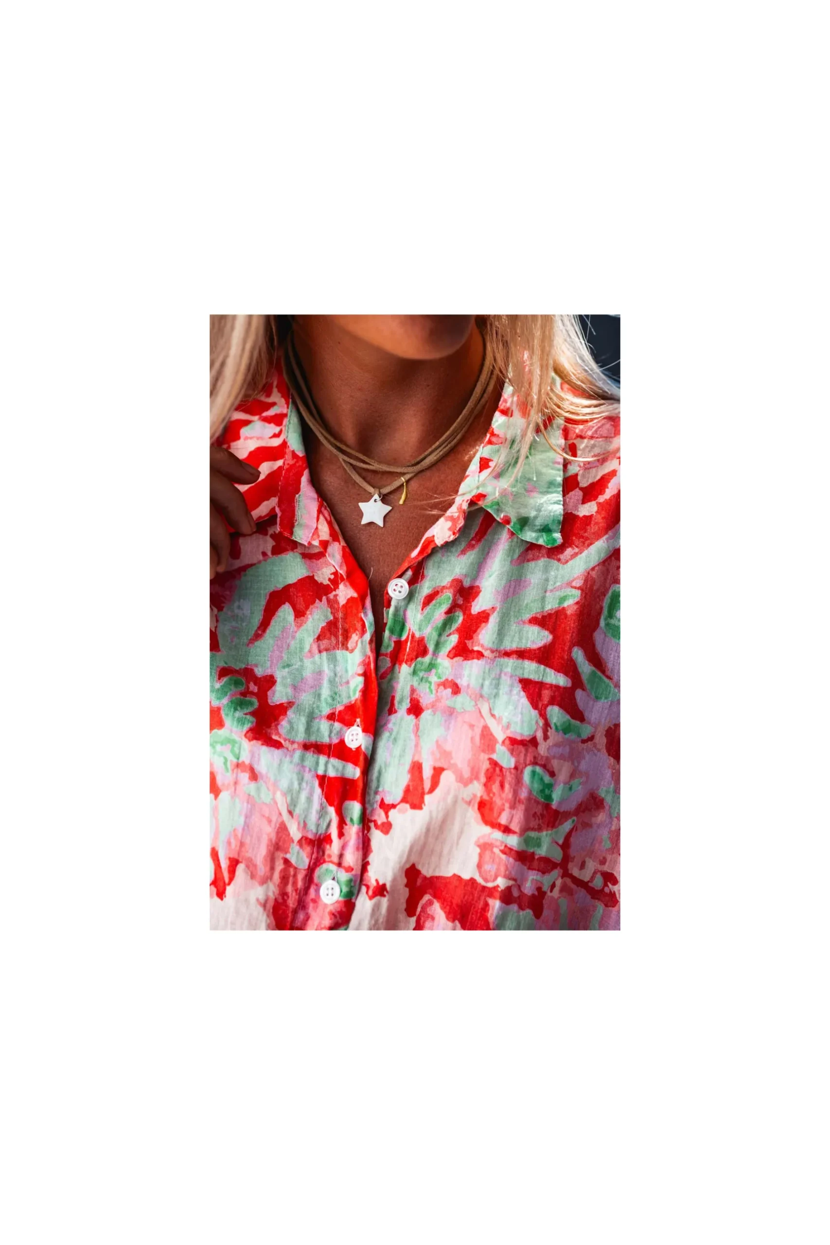 bracelet__collier_jane_na_2.webp Grungemama Bracelet / Collier Jane Naturel étoile Blanche