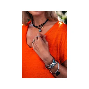 Grungemama Bracelet / Collier Jane Noir étoile Noire