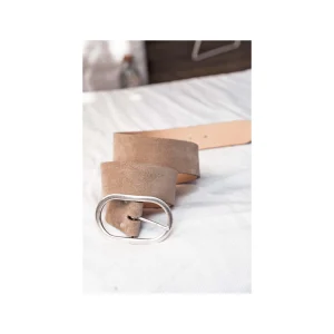 Grungemama Ceinture Bianca Daim Sable