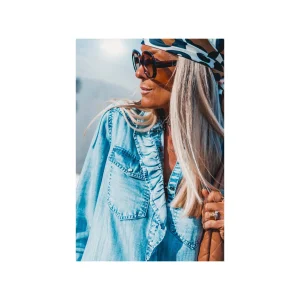 Grungemama Chemise Marvin Bleu