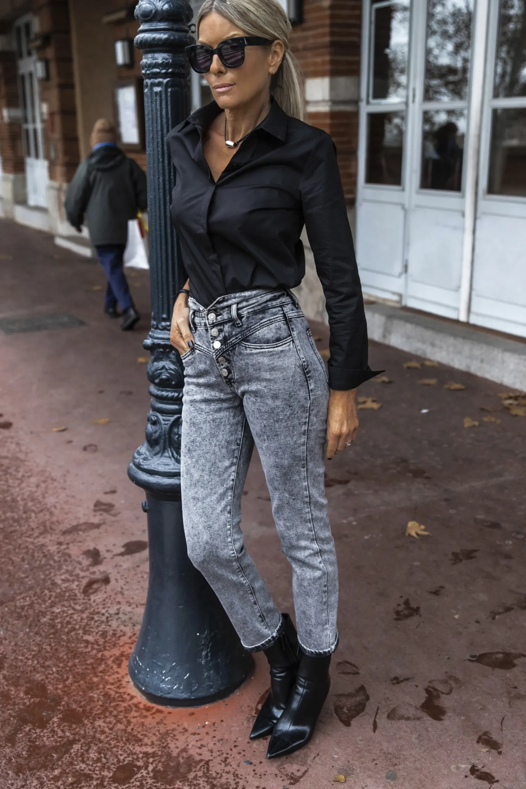 chemise_grungemama_wilson_1.webp Grungemama Chemise Wilson Noir