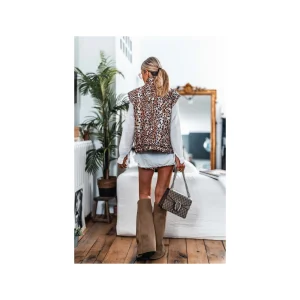Grungemama Doudoune Willow Léopard