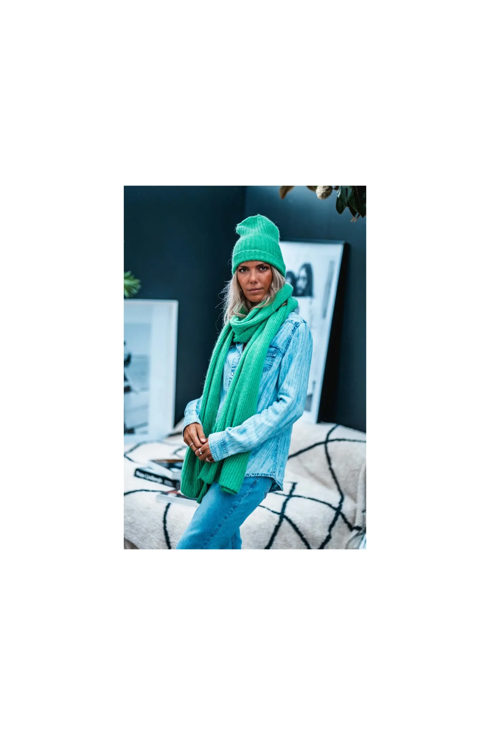 echarpe_grungemama_lovely_0-3.webp Grungemama Echarpe Lovely Vert
