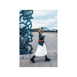 Grungemama Jupe Doudoune Plumy Blanc