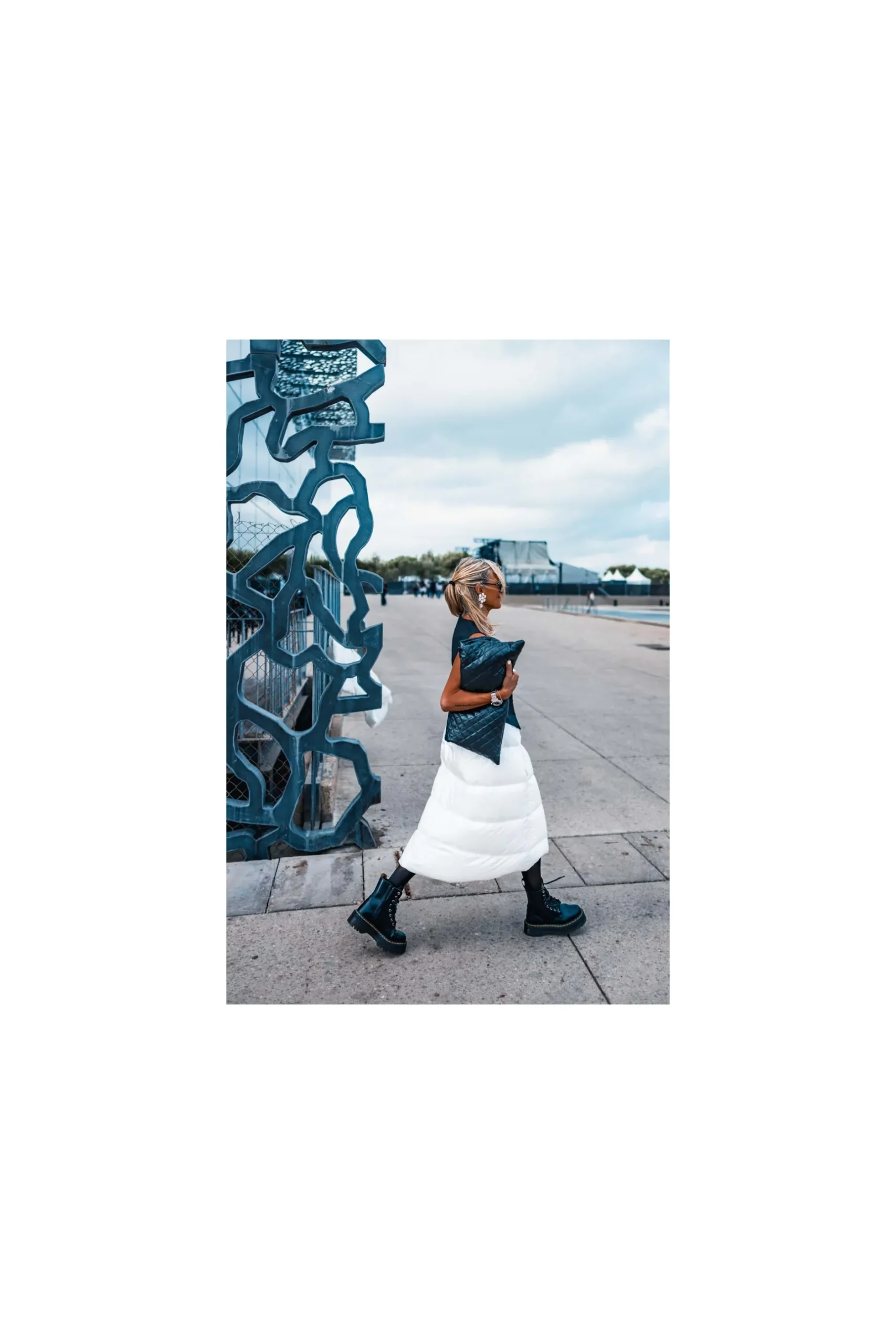 jupe_doudoune_grungemama__2.webp Grungemama Jupe Doudoune Plumy Blanc