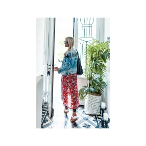 Grungemama Jupe Azel Flower Rouge