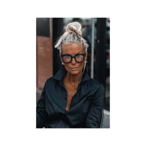 Grungemama Lunettes Holly Translucide Noir