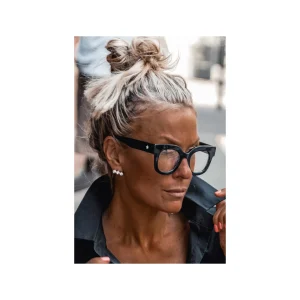 Grungemama Lunettes Holly Translucide Noir