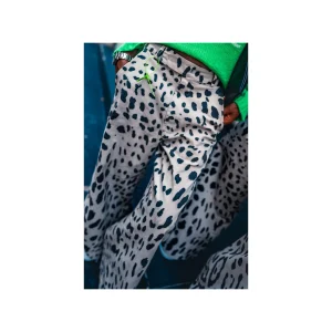 Grungemama Pantalon Banditas Baya Léopard écru