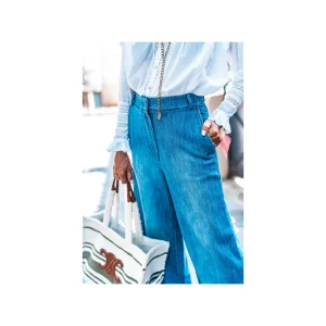 Grungemama Pantalon Banditas Sandel Bleu
