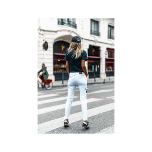 Grungemama Pantalon Nami Blanc