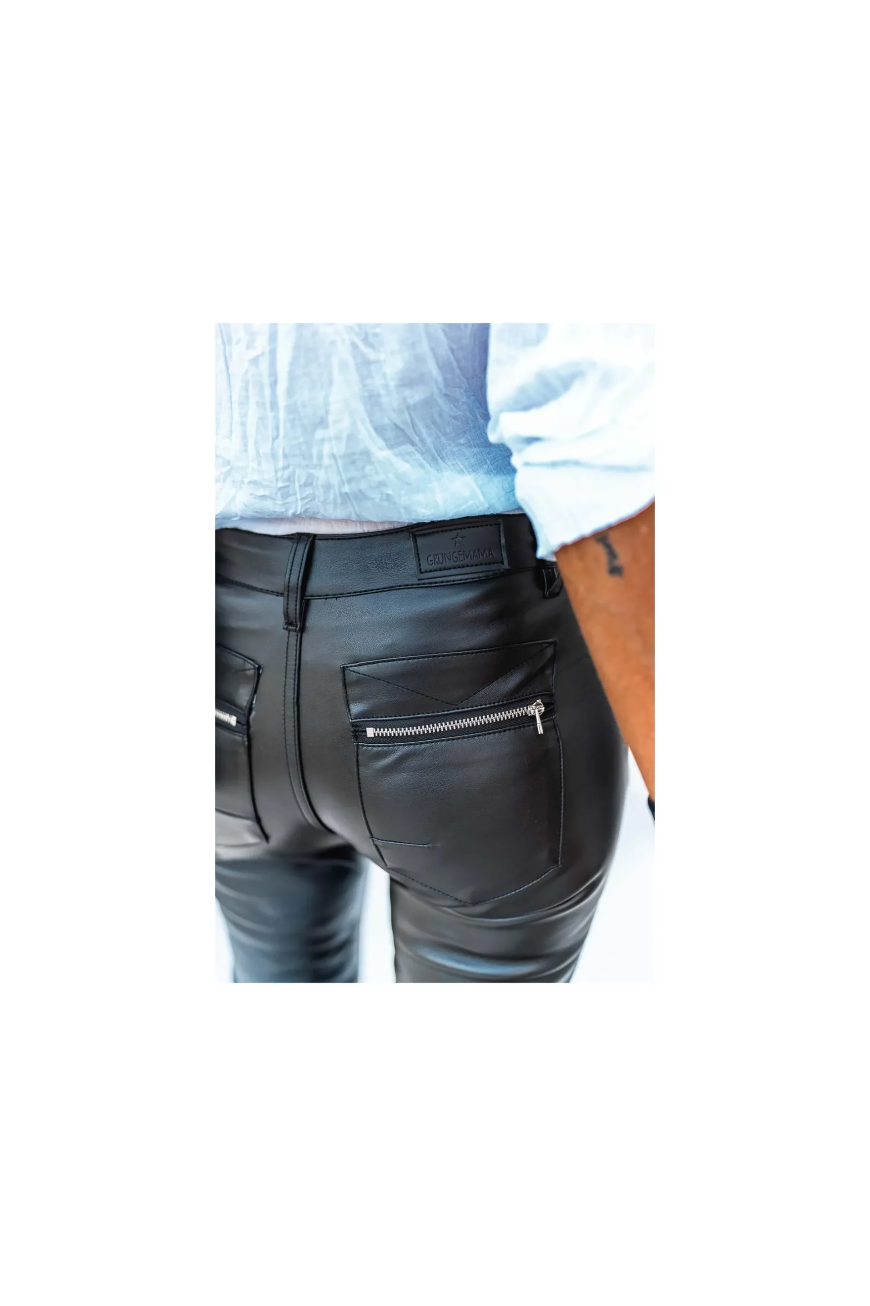 pantalon_grungemama_sydne_1.webp Grungemama Pantalon Sydney Similicuir