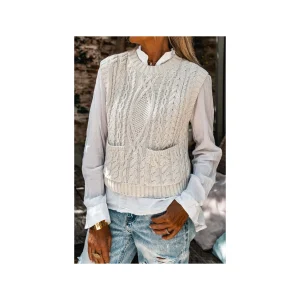 Grungemama Pull Coton Raul Ecru
