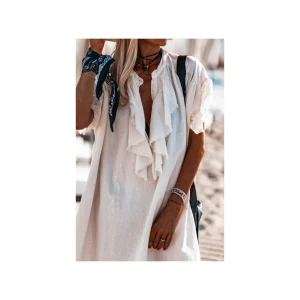 Grungemama Robe Banditas Milanda Ecru