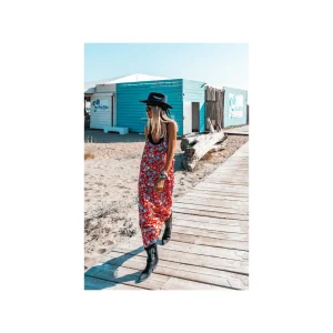 Grungemama Robe Maisy Flower Rouge