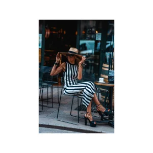 Grungemama Robe Indya Noir/ Blanc