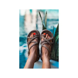 Grungemama Sandales Kalvy Corde Naturel