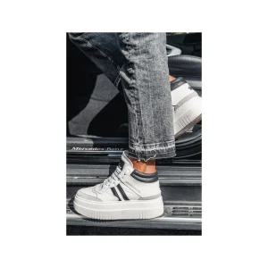 Grungemama Sneakers Natti Blanc/noir