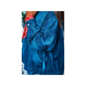 Grungemama Sweat Banditas Timy Jeans Bleu