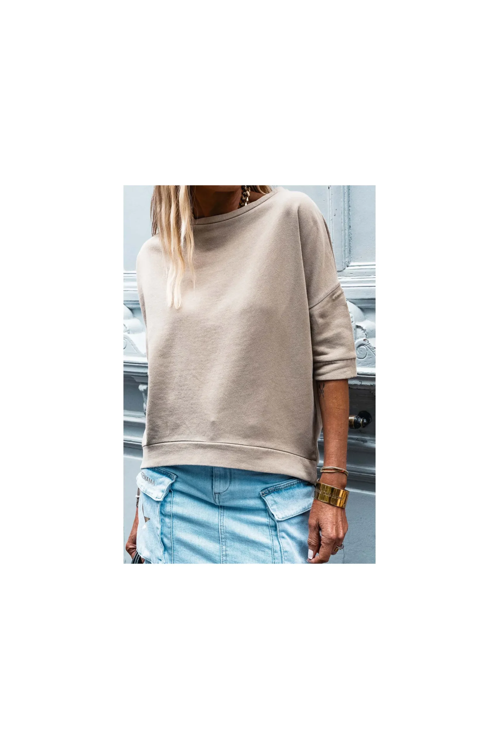 sweat_grungemama_ana_beig_3.webp Grungemama Sweat Ana Beige