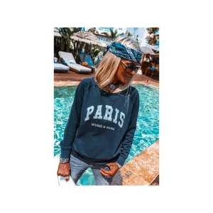 Grungemama Sweat Paris Noir
