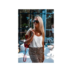 Grungemama Top LIN Banditas Vedra Blanc