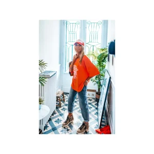 Grungemama T-shirt Banditas Lary Orange