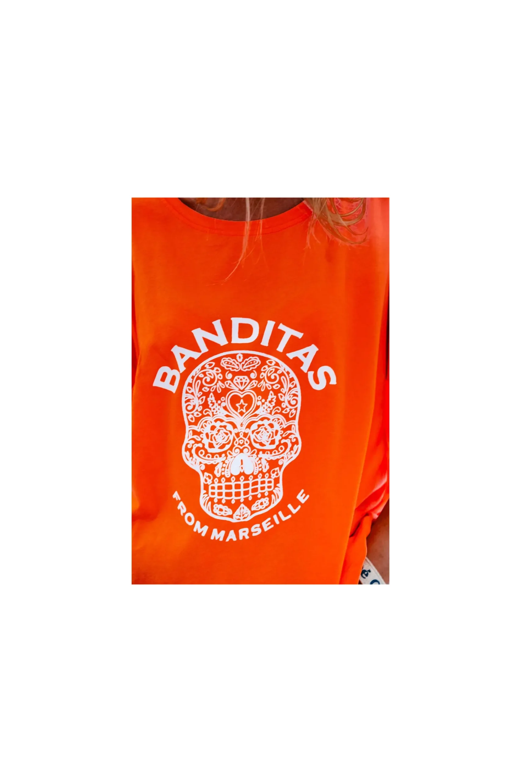tshirt_banditas_lary_oran_1.webp Grungemama T-shirt Banditas Lary Orange