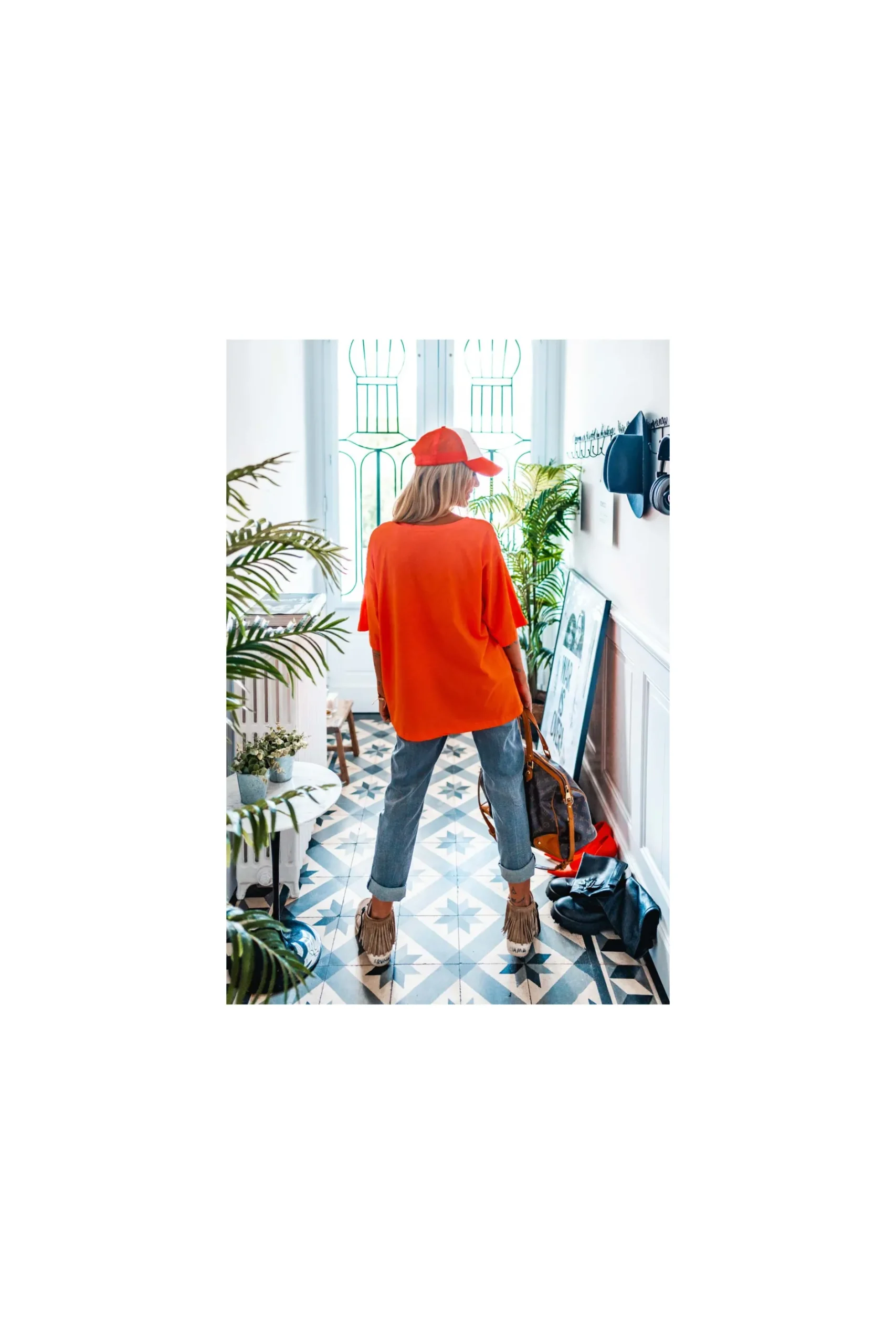 tshirt_banditas_lary_oran_5.webp Grungemama T-shirt Banditas Lary Orange