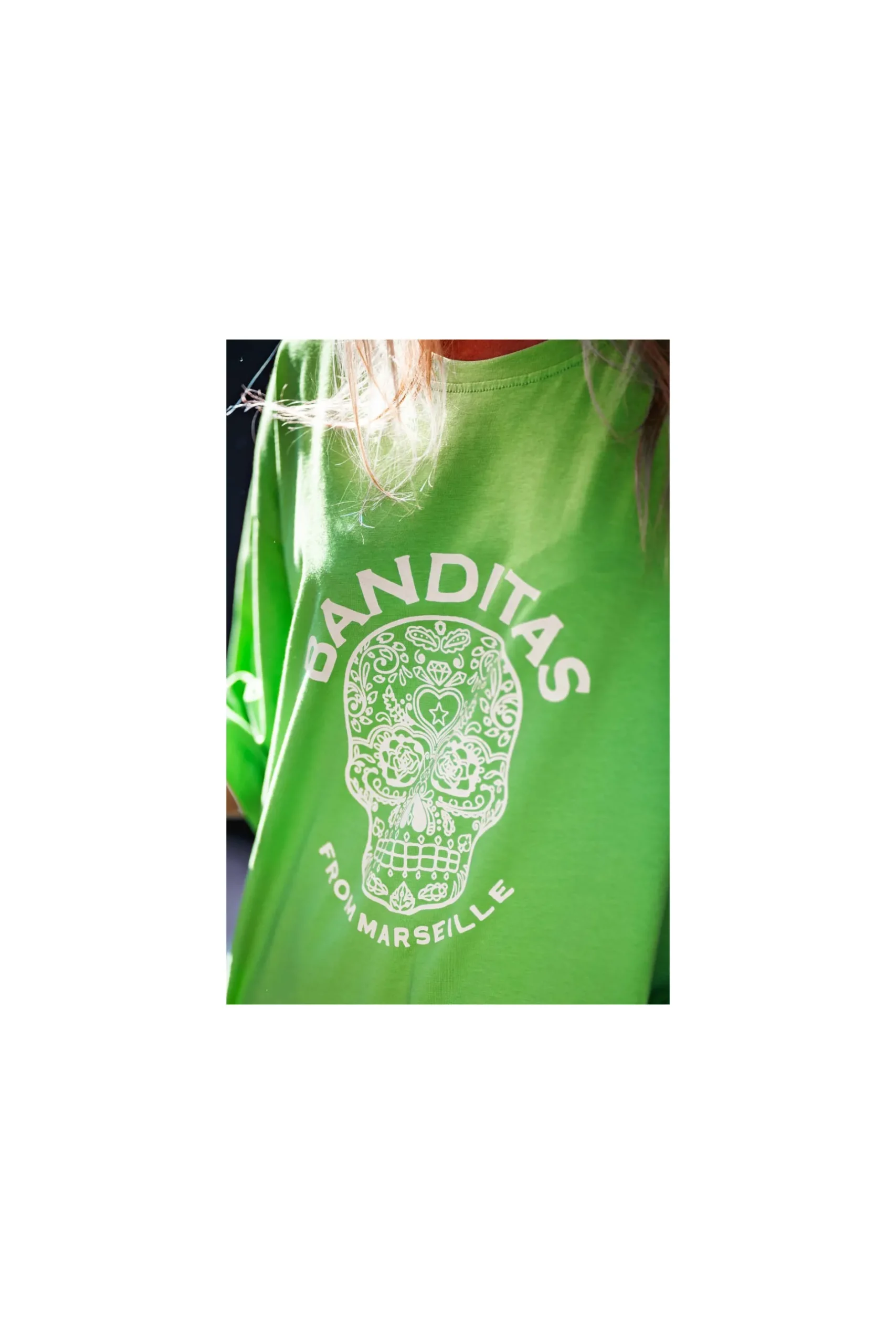tshirt_banditas_lary_vert_0.webp Grungemama T-shirt Banditas Lary Vert