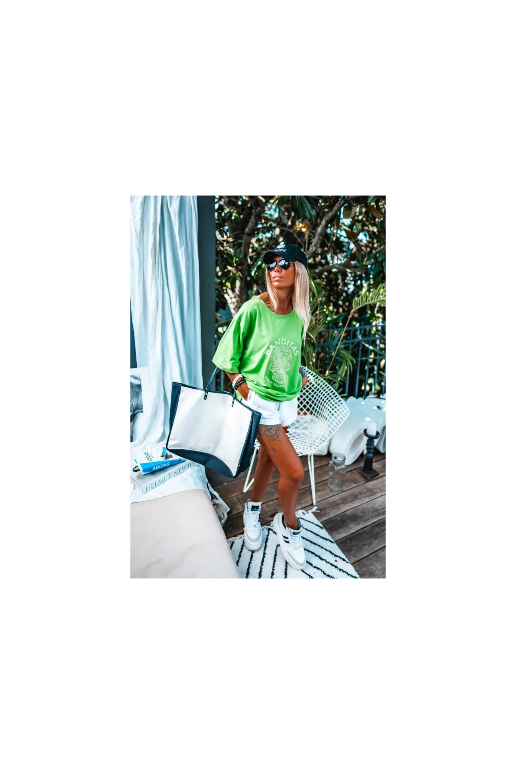 tshirt_banditas_lary_vert_3.webp Grungemama T-shirt Banditas Lary Vert