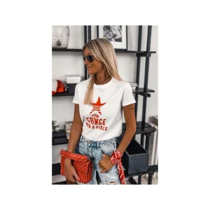 Grungemama T-shirt Grunge Club Blanc/ Rouge