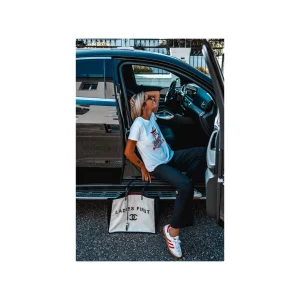 Grungemama T-shirt Grunge Club Blanc/ Rouge