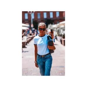 Grungemama T-shirt Idris Blanc Noir