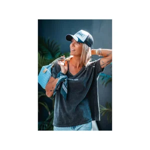 Grungemama T-shirt New Tina Anthracite