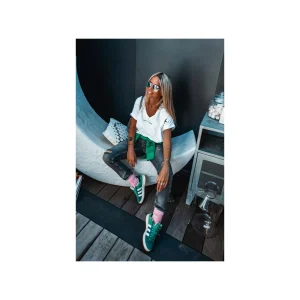 Grungemama T-shirt New Tina Blanc