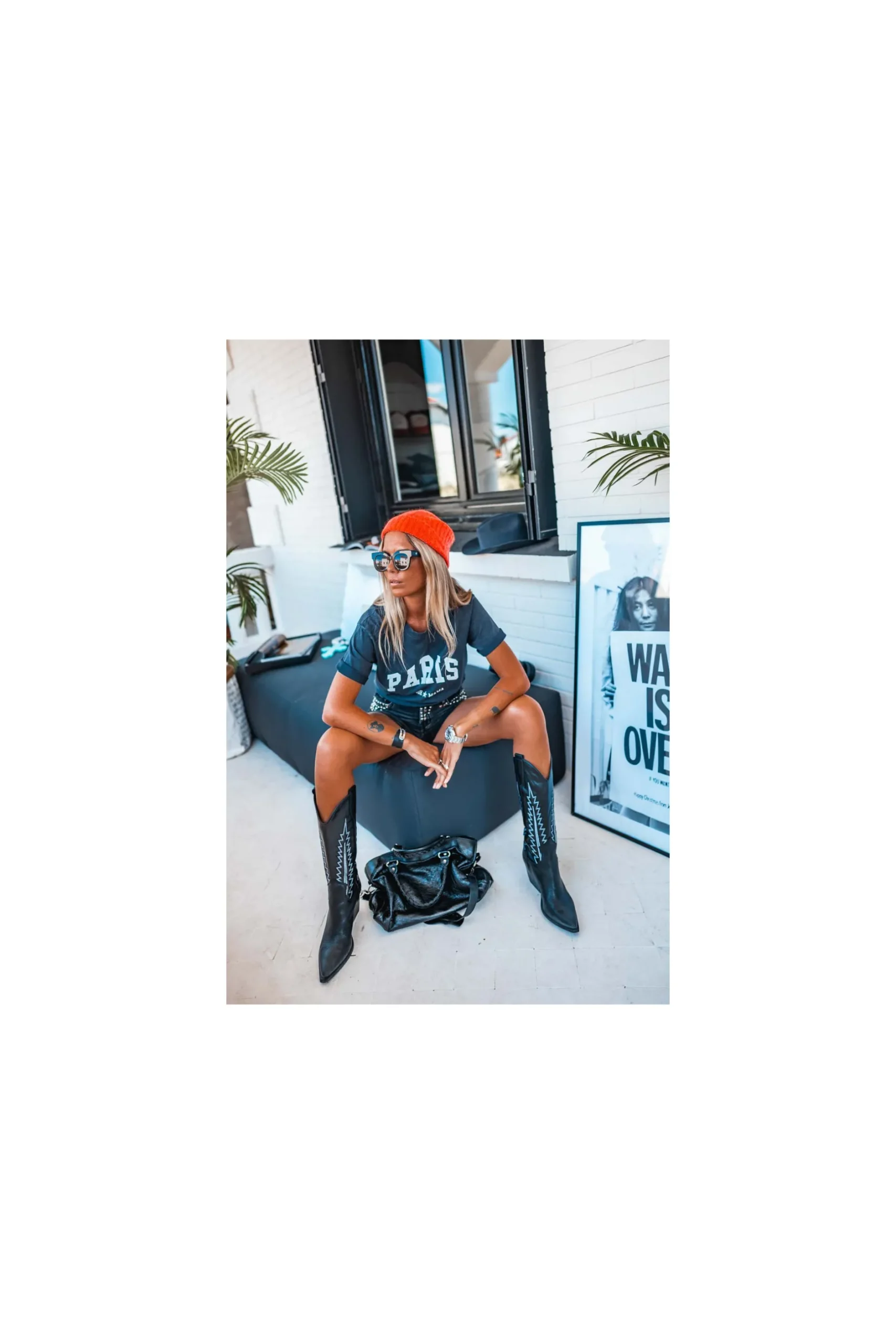 tshirt_grungemama_paris_a_5.webp Grungemama T-shirt Paris Anthracite